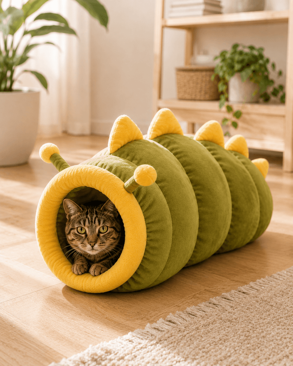 Cozy Critter Tunnel House – Caterpillar & Sheep