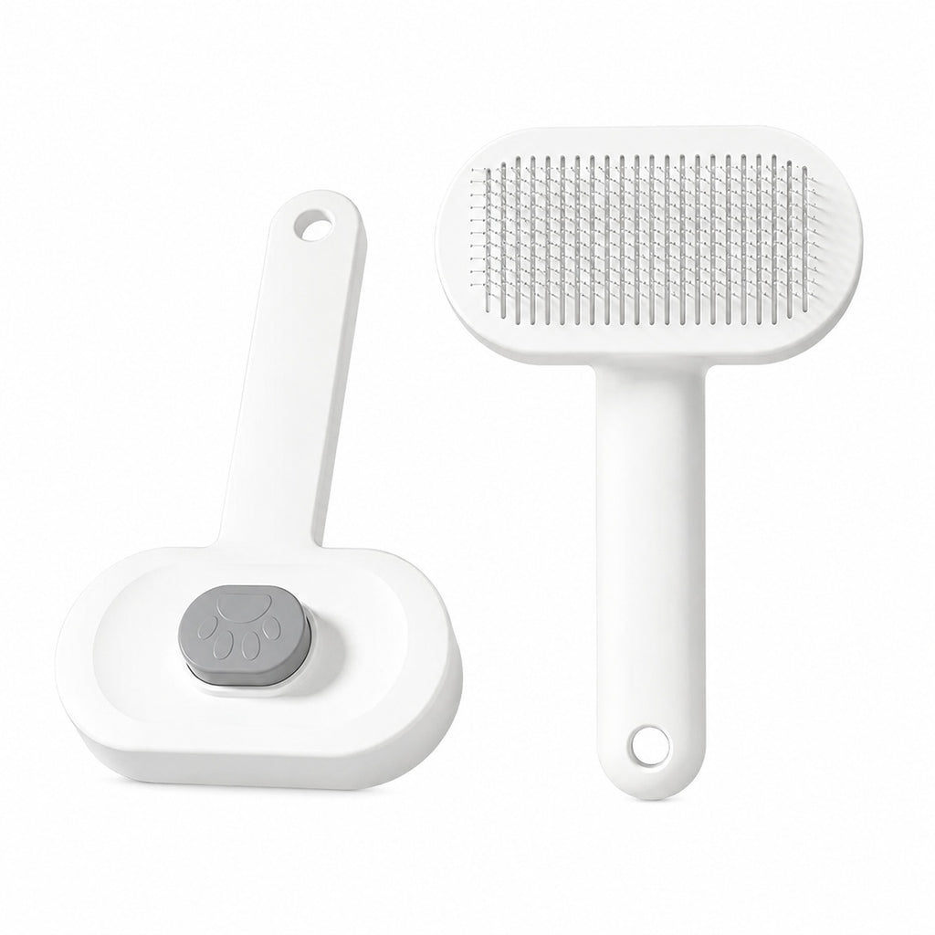 Self-Cleaning Slicker Brush for Cats & Dogs