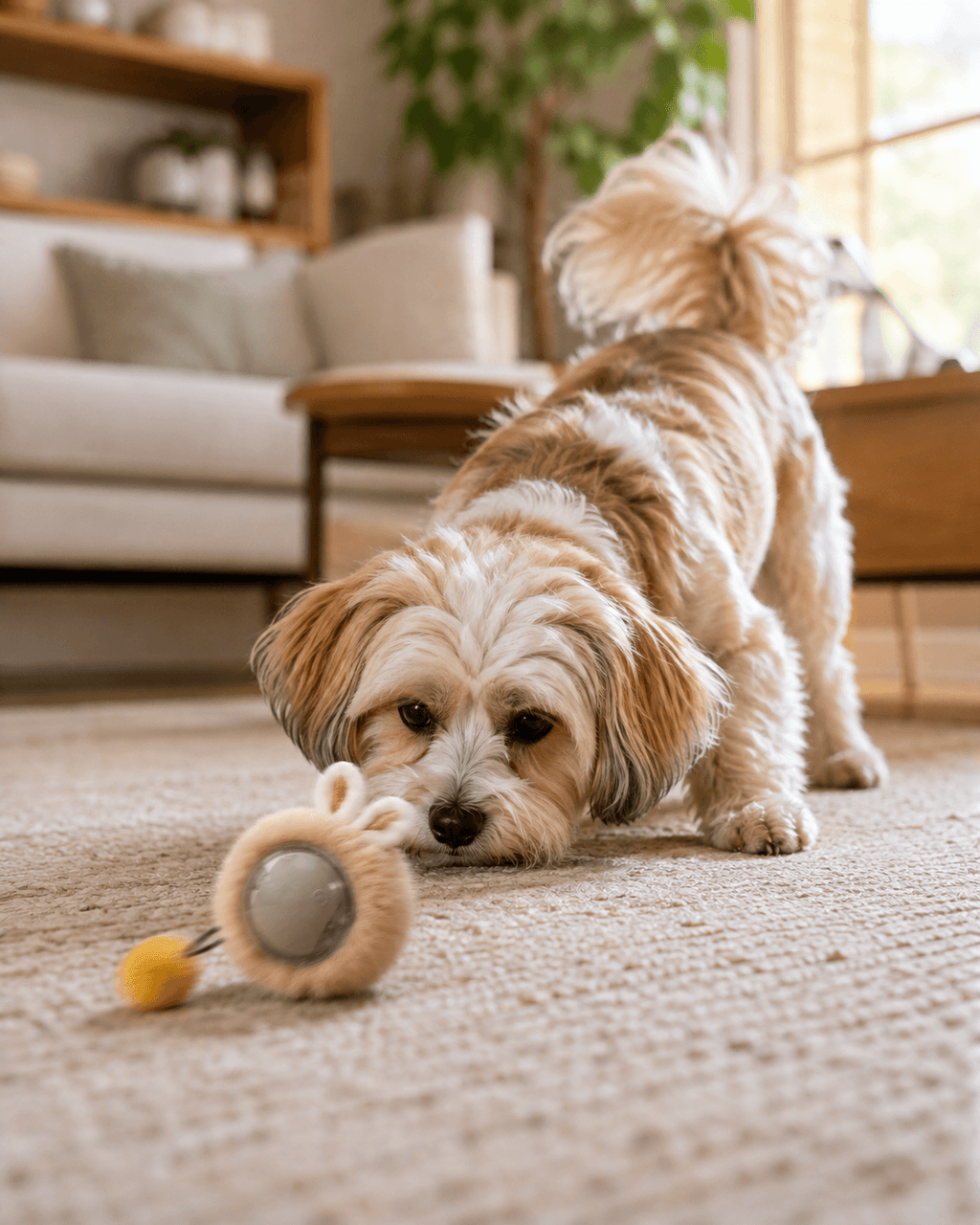 Motion-Activated Auto Moving Ball for Cats & Dogs