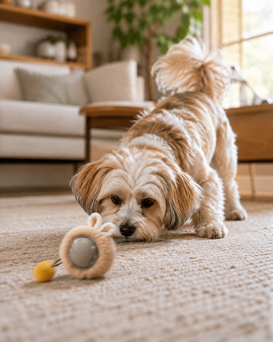 Motion-Activated Auto Moving Ball for Cats & Dogs