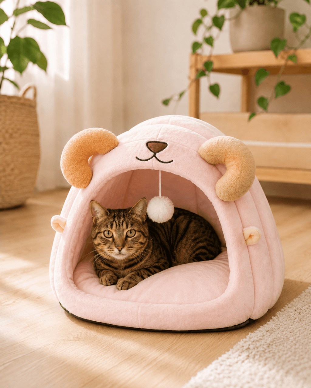Cozy Critter Tunnel House – Caterpillar & Sheep