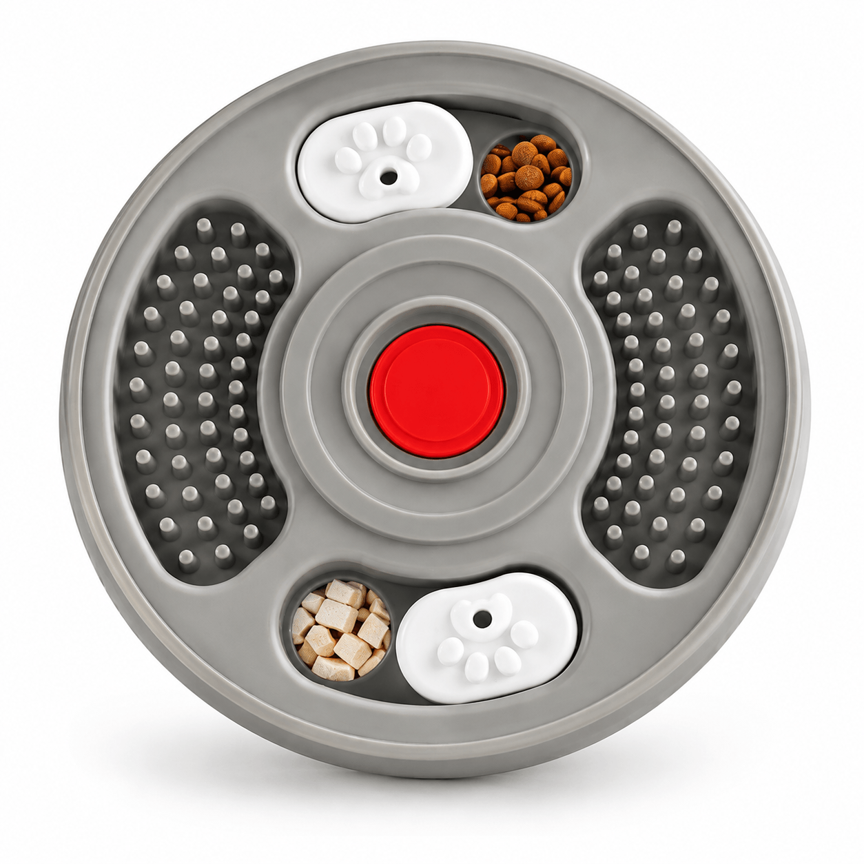 2-in-1 Slow Feeder & Lick Mat Bowl for Dogs