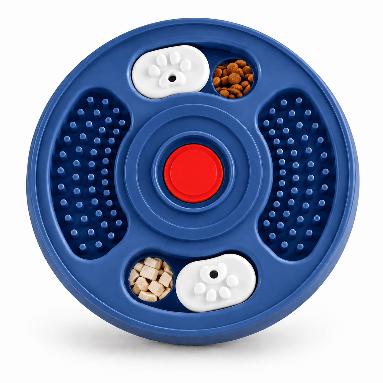 2-in-1 Slow Feeder & Lick Mat Bowl for Dogs