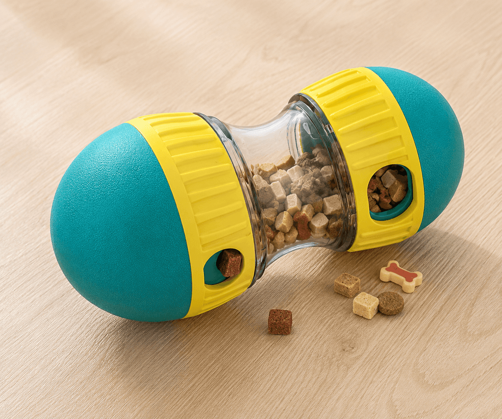 Adjustable Treat Dispensing Puzzle Ball for Dogs